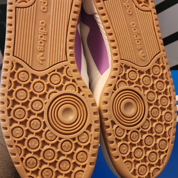 Adidas Women's Sneakers in Purple And White Colorway - Picture 4 of 5